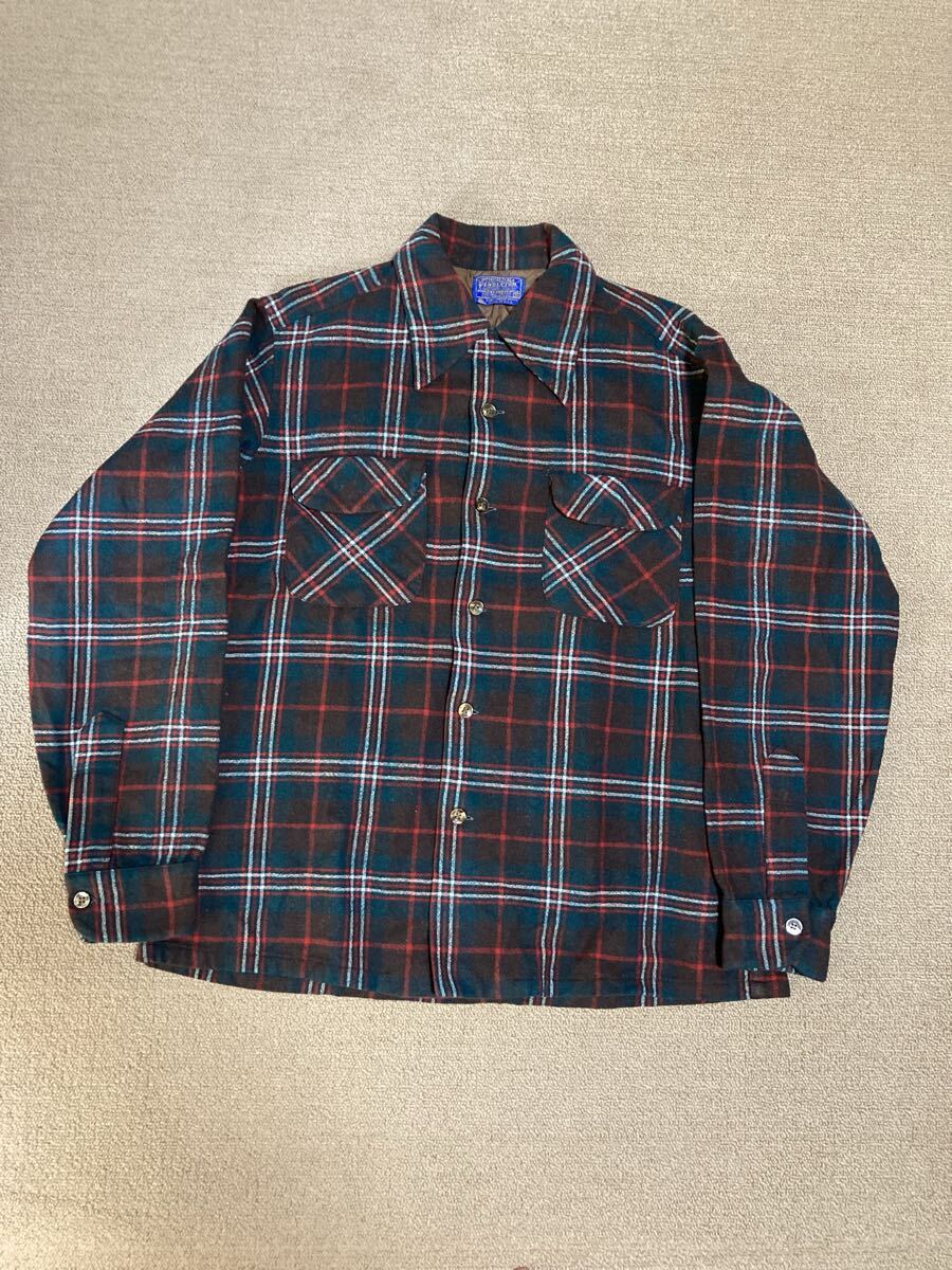 USA製 PENDLETON ボードシャツ M ビンテージ ペンドルトン 60s 70s拍卖