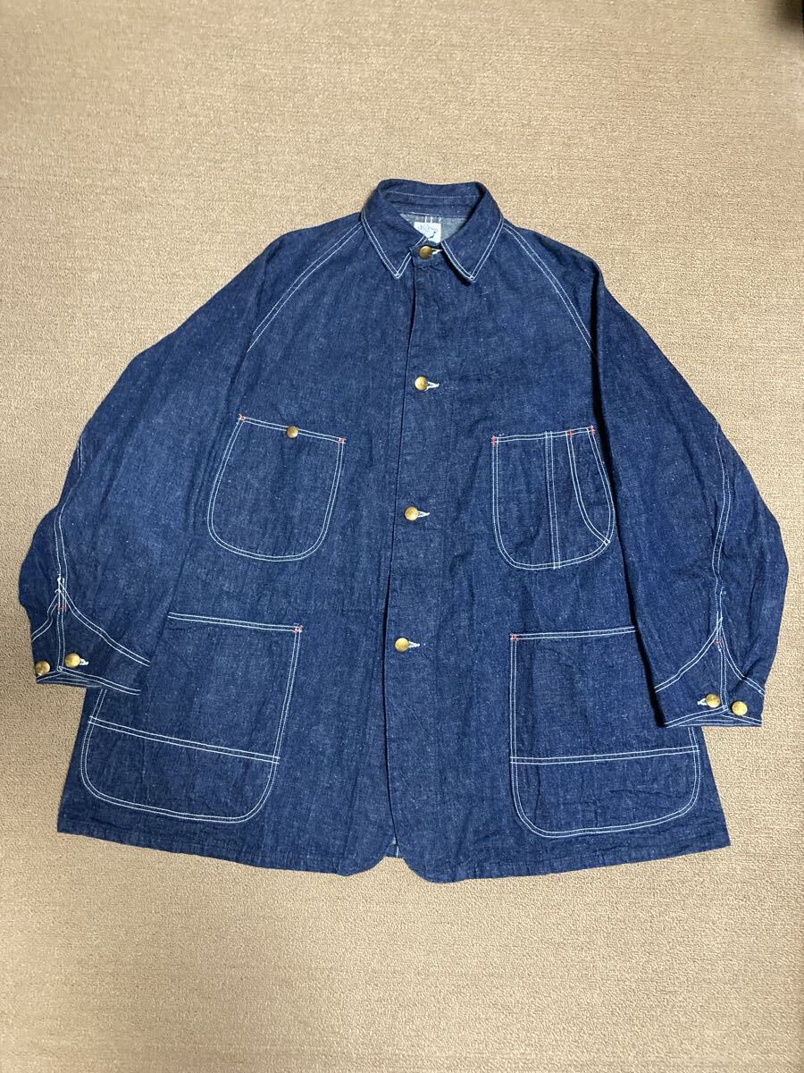 orslow ルーズフィットデニムカバーオール オアスロウ拍卖