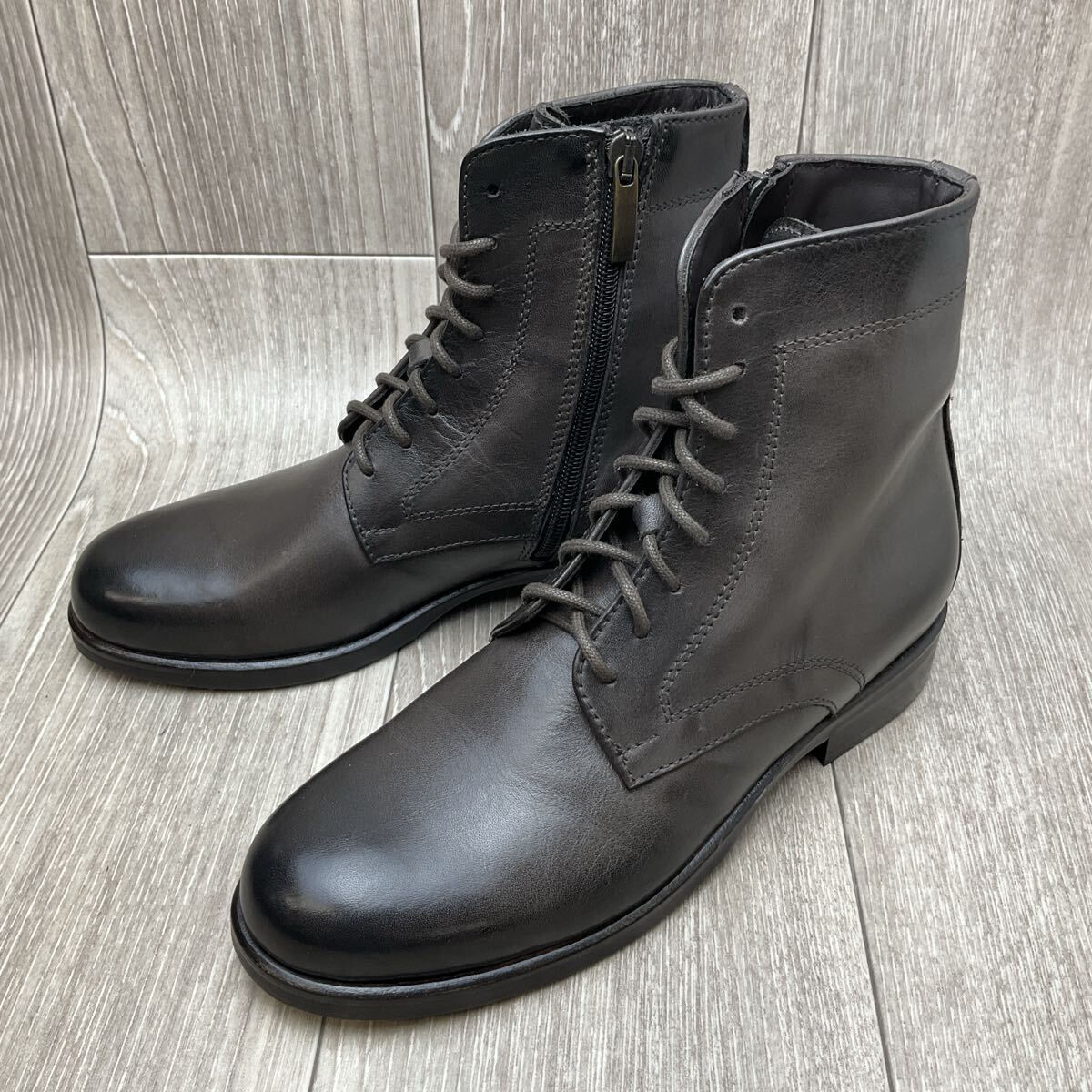【アウトレット】Orobianco◆レースアップブーツ◆サイズ37(23.5cm)◆ダークブラウン◆イタリア製オロビアンコ婦人靴 ショートブーツ 茶拍卖