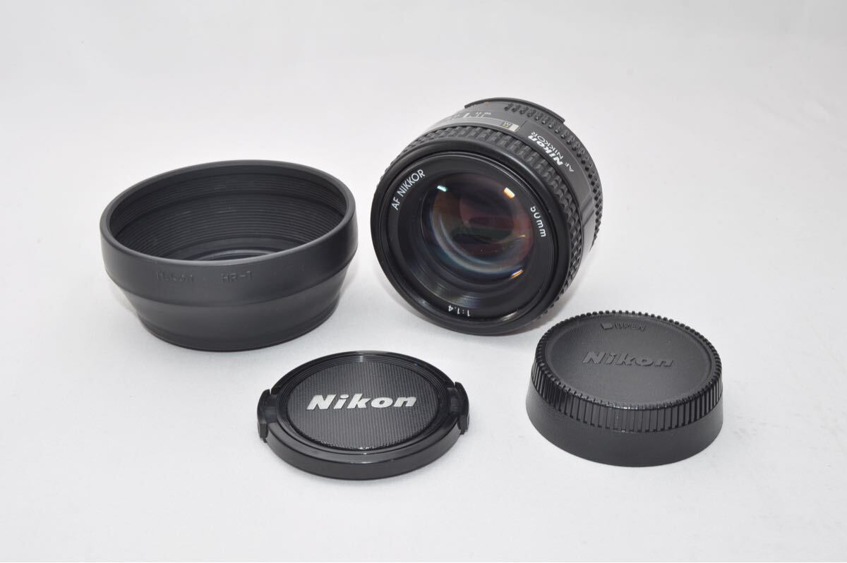 【動作OK】 Nikon ニコン AF NIKKOR 50mm F1.4 デジタル 一眼レフ カメラ レンズ 単焦点 0935拍卖
