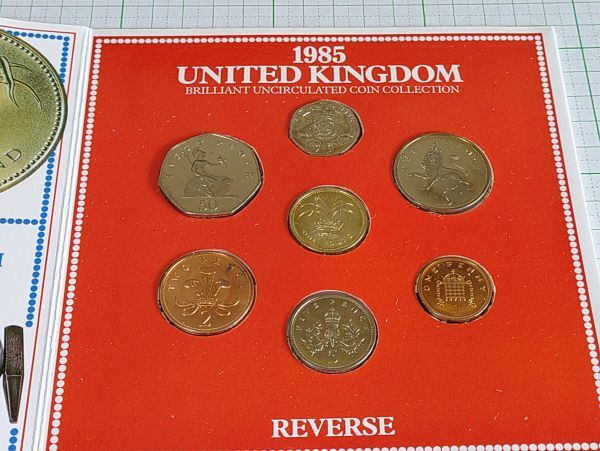 イギリス 1985年 ミント コインセット 記念メダル 拍卖