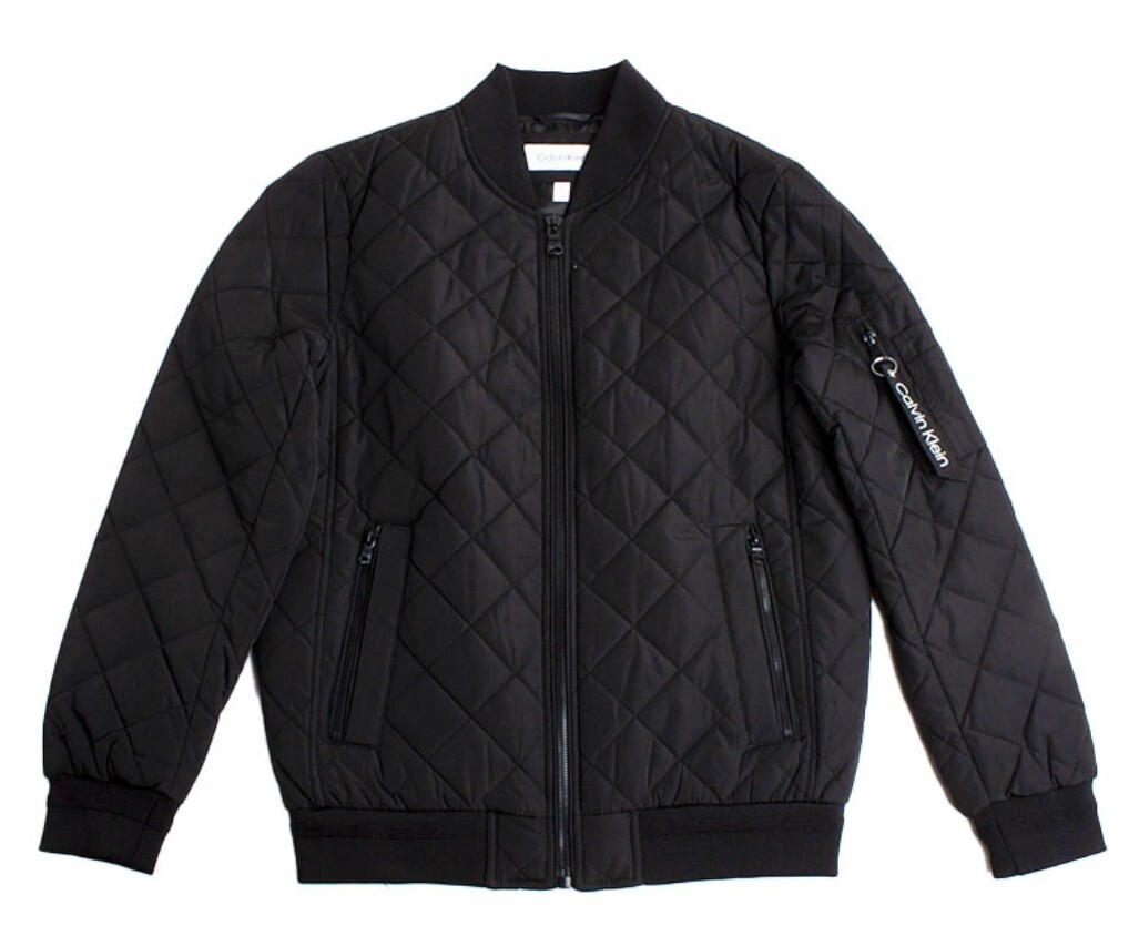 【M】CALVIN KLEIN カルバンクライン キルティングジャケット拍卖