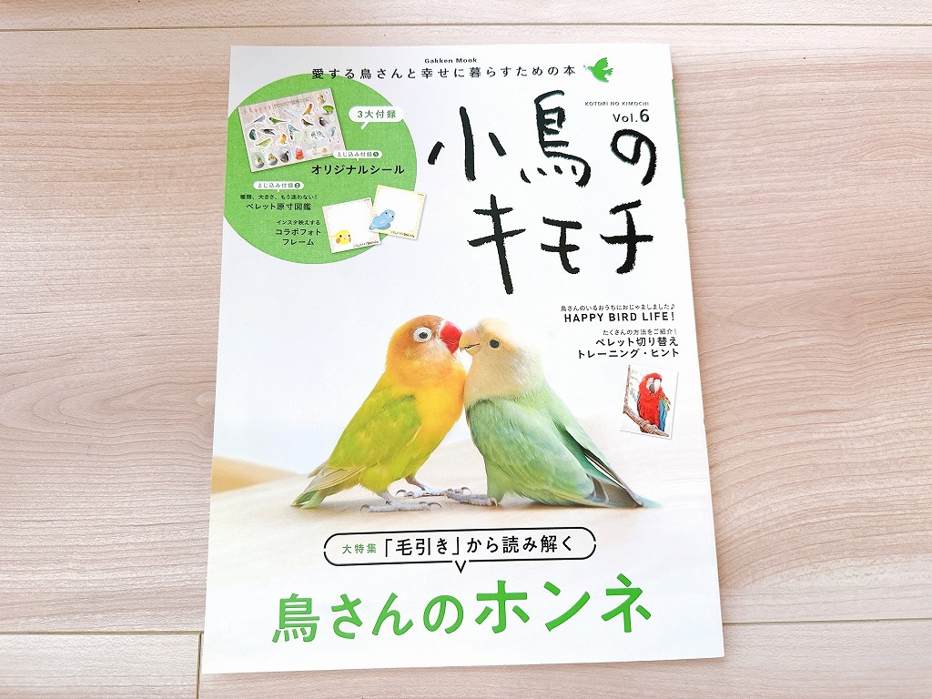 ■小鳥のキモチ Vol.6 (学研ムック)■単行本■ナチュラルライフ編集部 (編集)拍卖