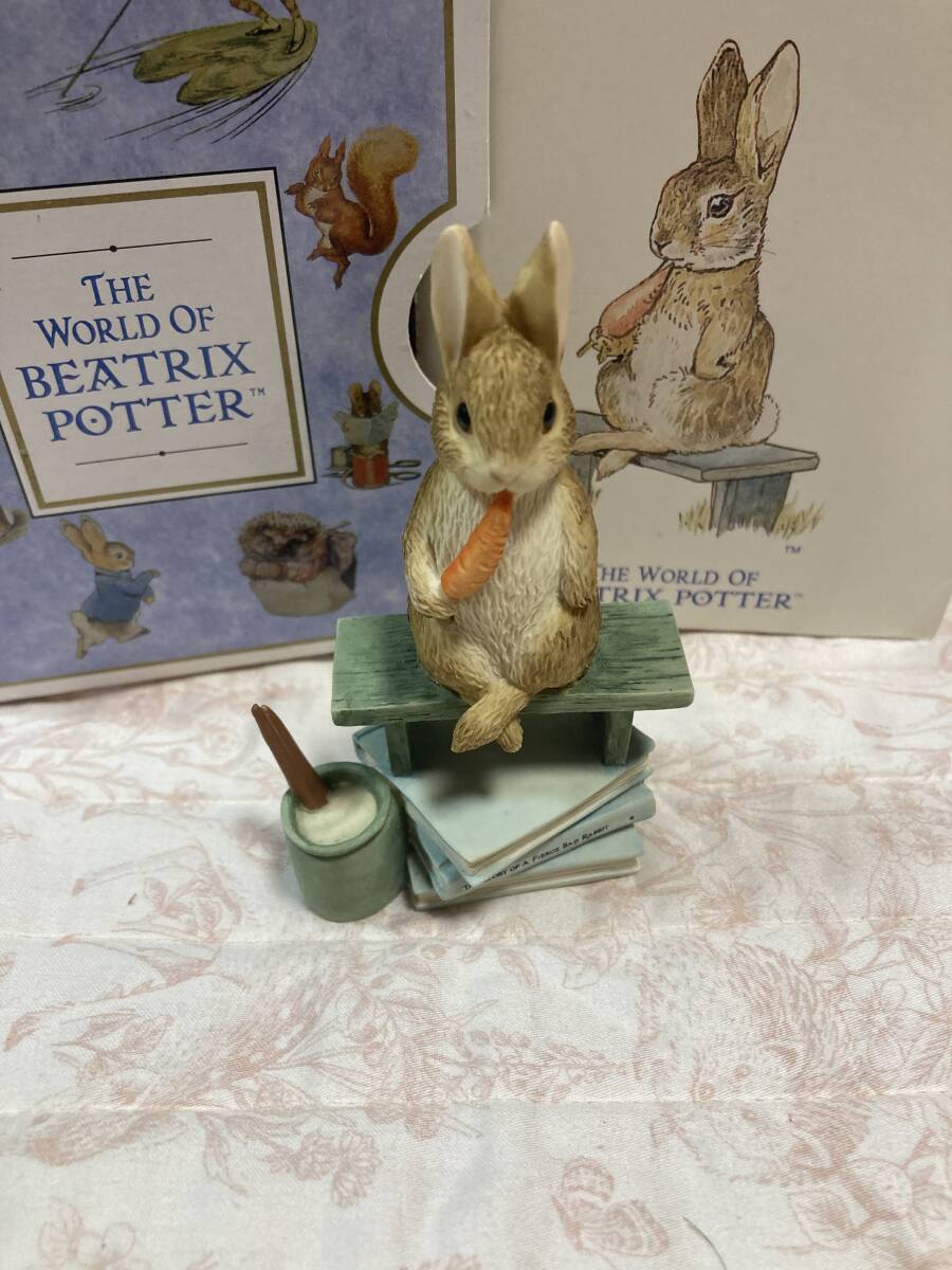 稀少レア ボーダーファインアーツ ピーターラビット 本型ブック型フィギュア シリアルナンバー入り拍卖