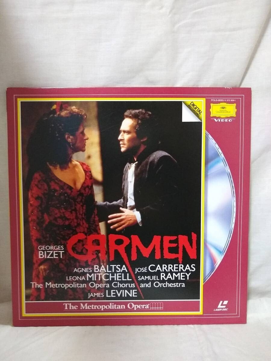 R2262【LD・レーザーディスク レヴァイン ビゼー カルメン全曲】拍卖