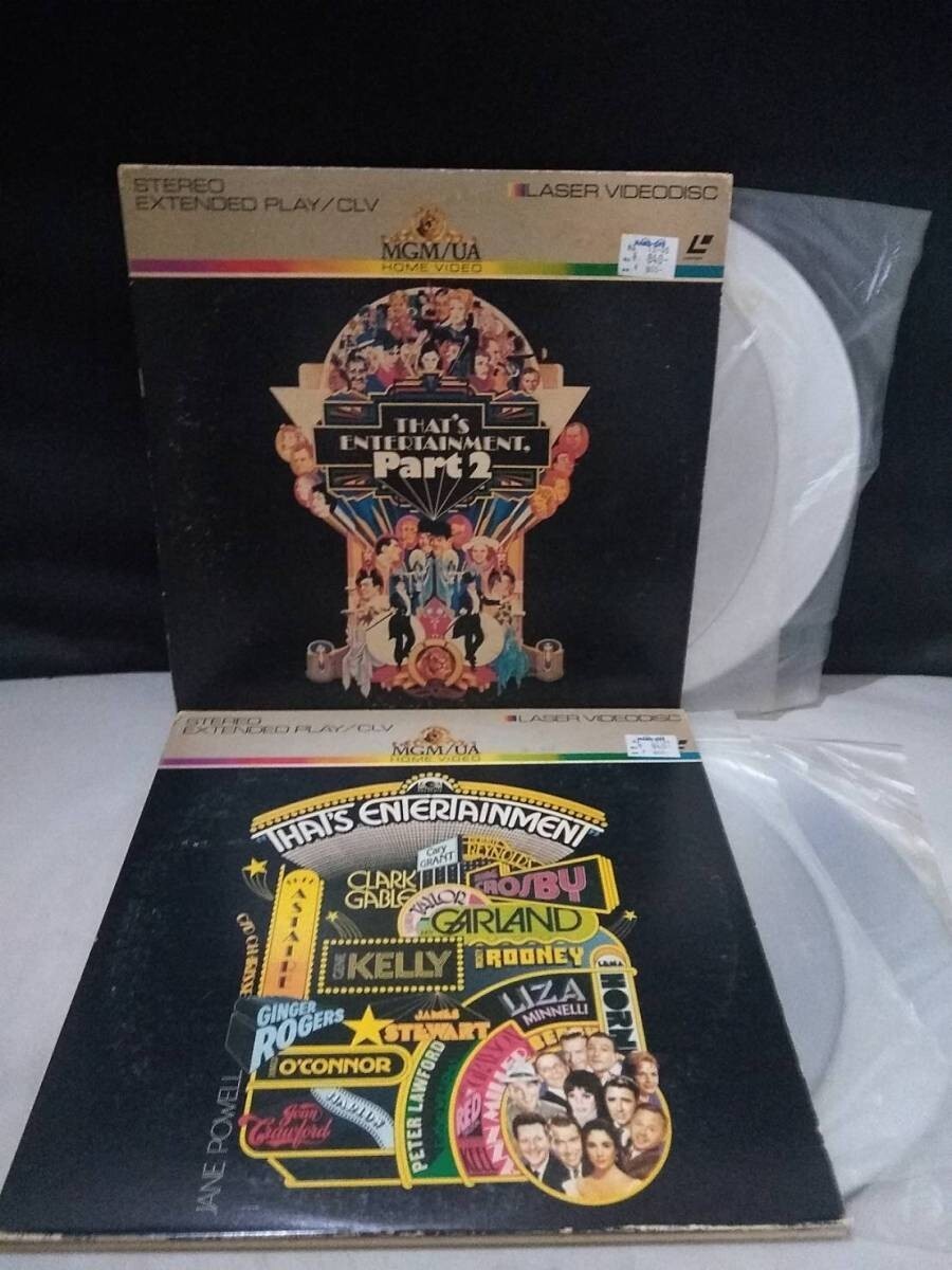 R5264 LD・レーザーディスク ザッツ・エンタテインメント Vol.1&2拍卖