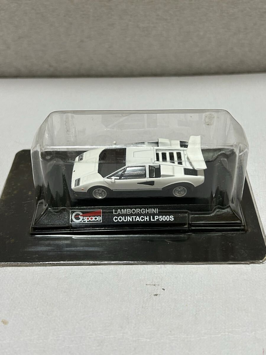 G.space!LAMBORGHINI COUNTACH LP500S!ダイキャストミニカー!1/64スケール!拍卖