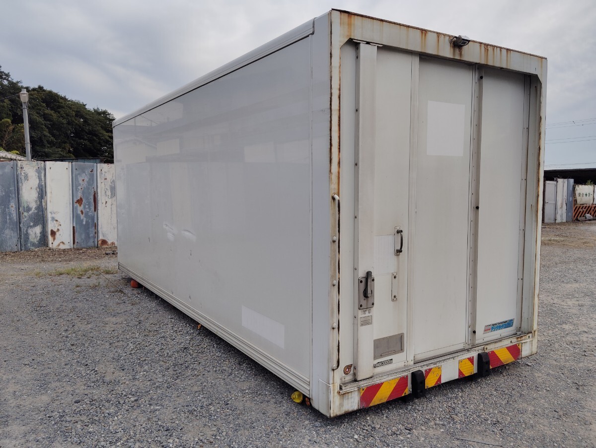 スライドドア 保冷車 冷凍車 サイドドア バイクガレージ アルミコンテナ 倉庫 箱 作業場 物置 資材倉庫 荷台 コンテナ 物入 拍卖