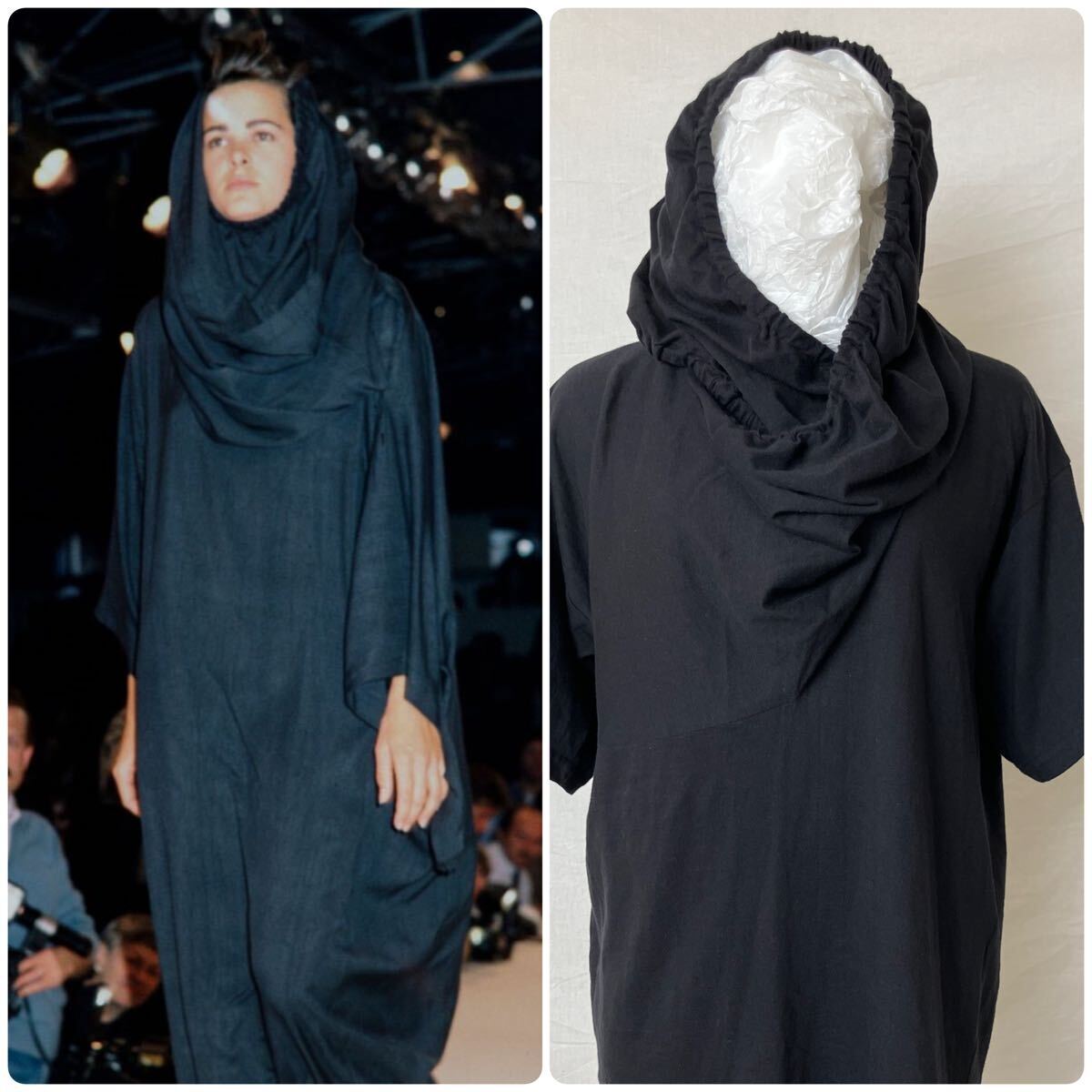 80s●1984 ボロルック 黒の衝撃 コムデギャルソン vintage 初期 オールド archive comme des garcons アーカイブ ヴィンテージ 80年代拍卖