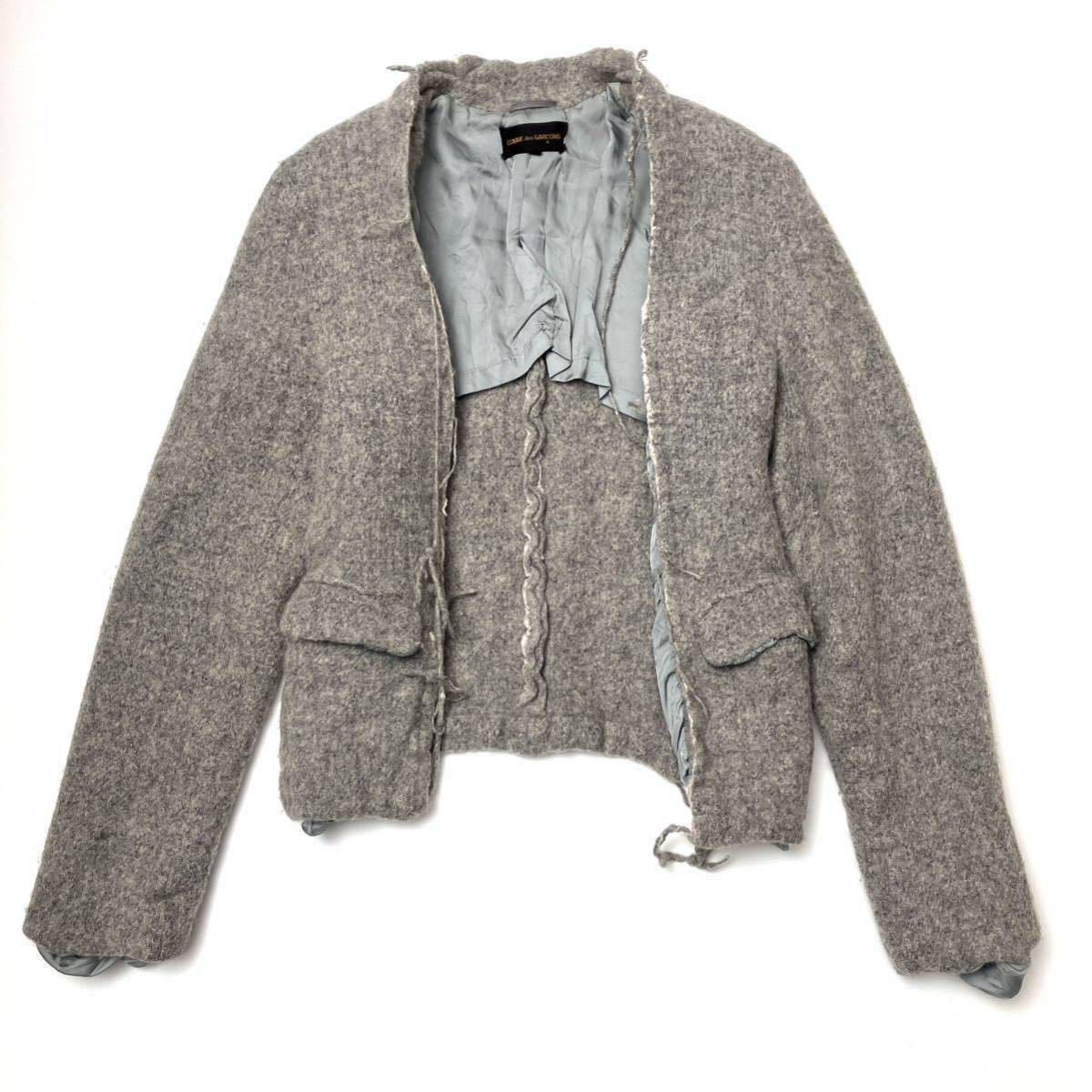 1994 縮絨 Vintage コムデギャルソン comme des garcons ヴィンテージ Archive アーカイブ homme plus オムプリュス 90s ジャケット拍卖