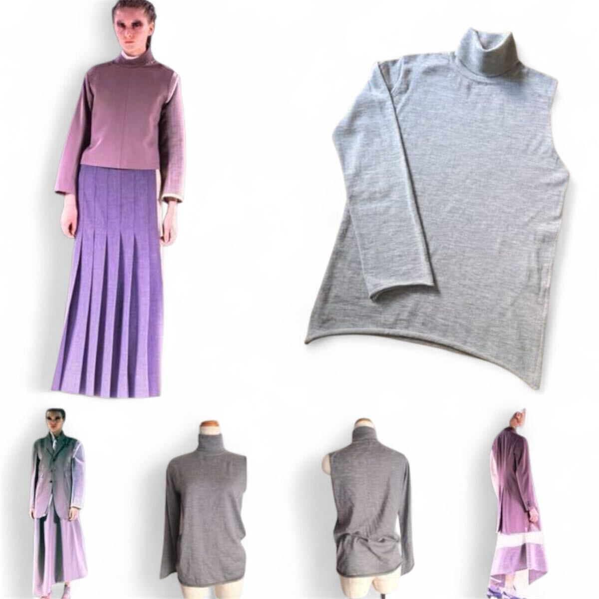 新同●1998 Vintageカシミア100% コムデギャルソン フュージョン期 comme des garcons ヴィンテージ ジュンヤワタナベ Archive アーカイブ拍卖
