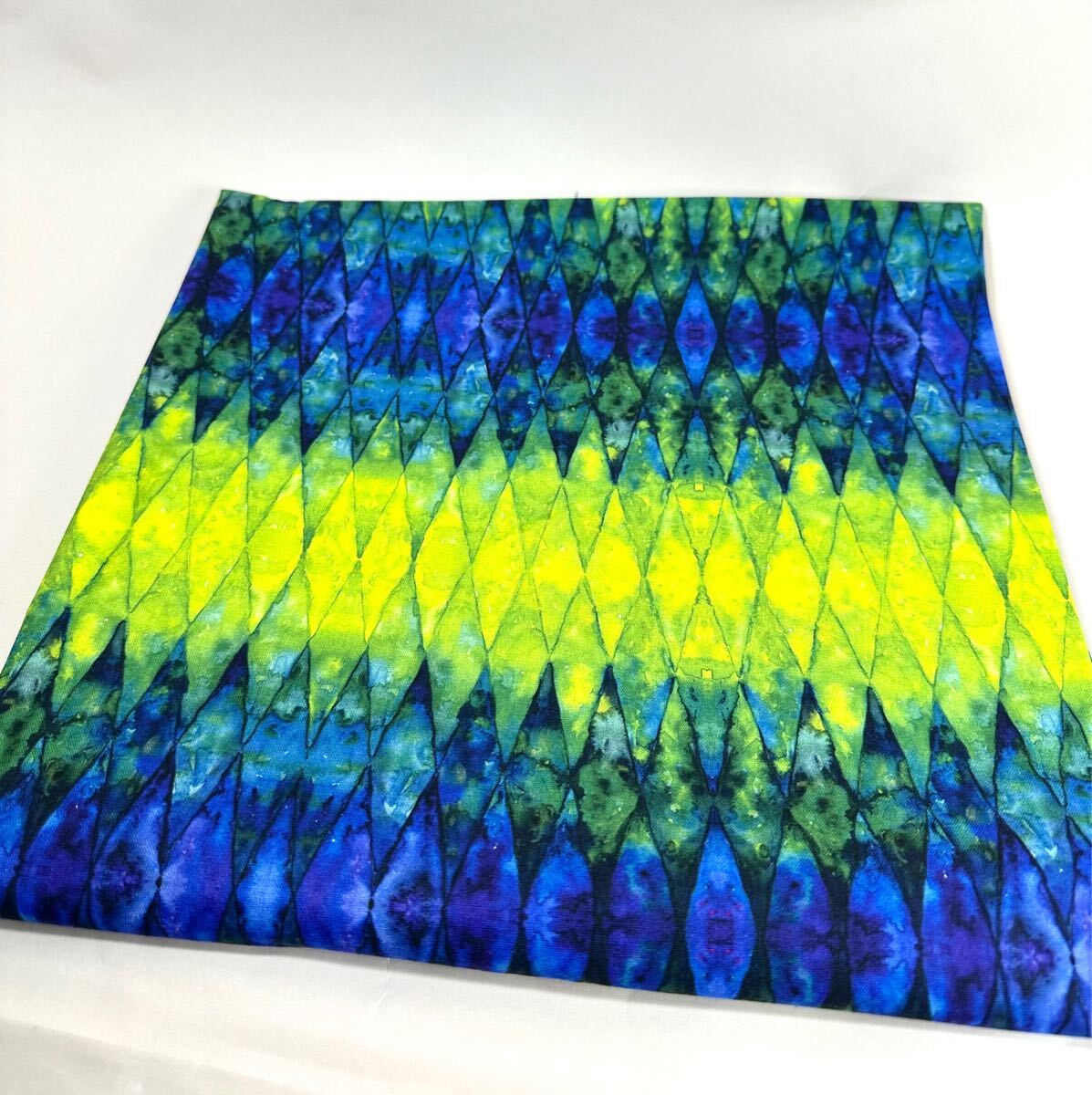 USAシーチング綿生地幅110cm×50cm.菱形格1071拍卖