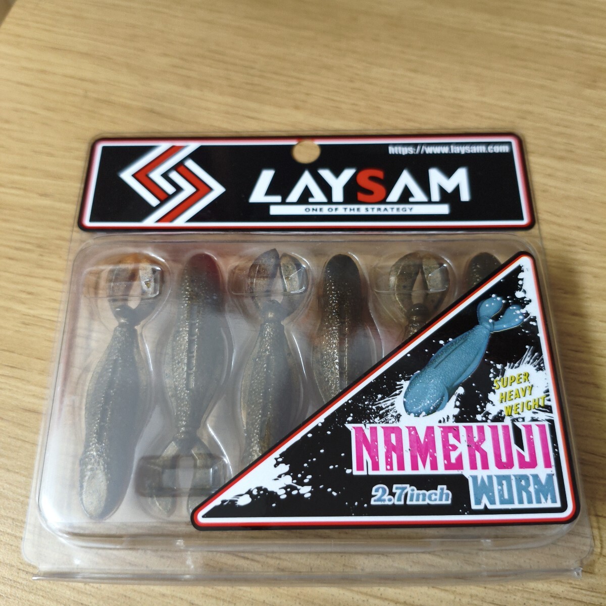 レイサム未使用品ナメクジワーム 2.7インチ #87 ゴリ拍卖