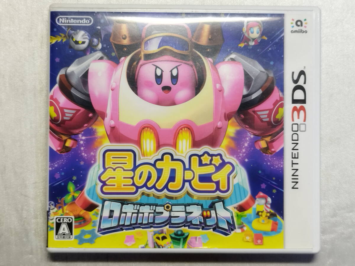 中古品 ニンテンドー3DSソフト 星のカービィ ロボボプラネット拍卖