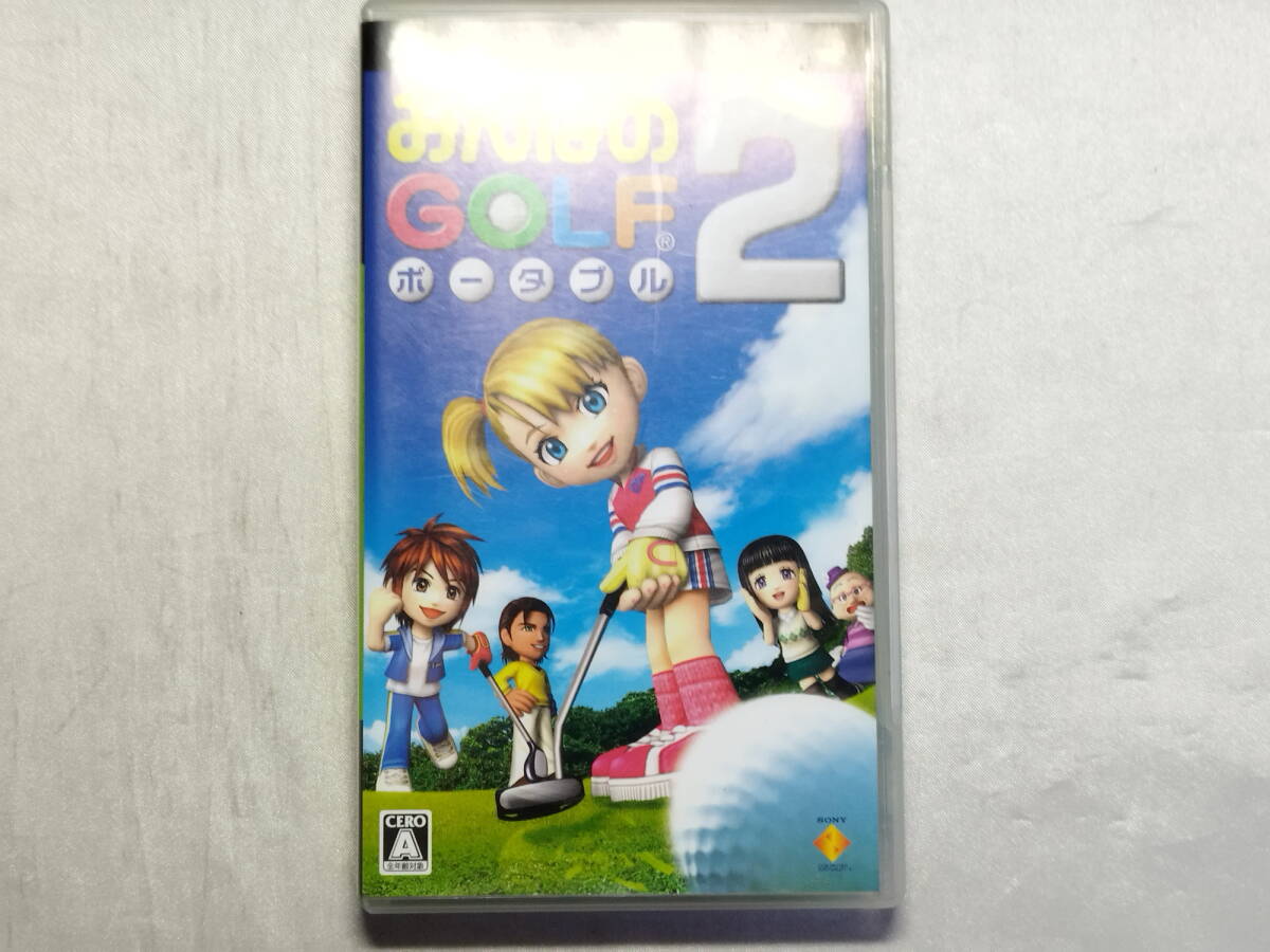 中古品 PSPソフト みんなのGOLF ポータブル2拍卖