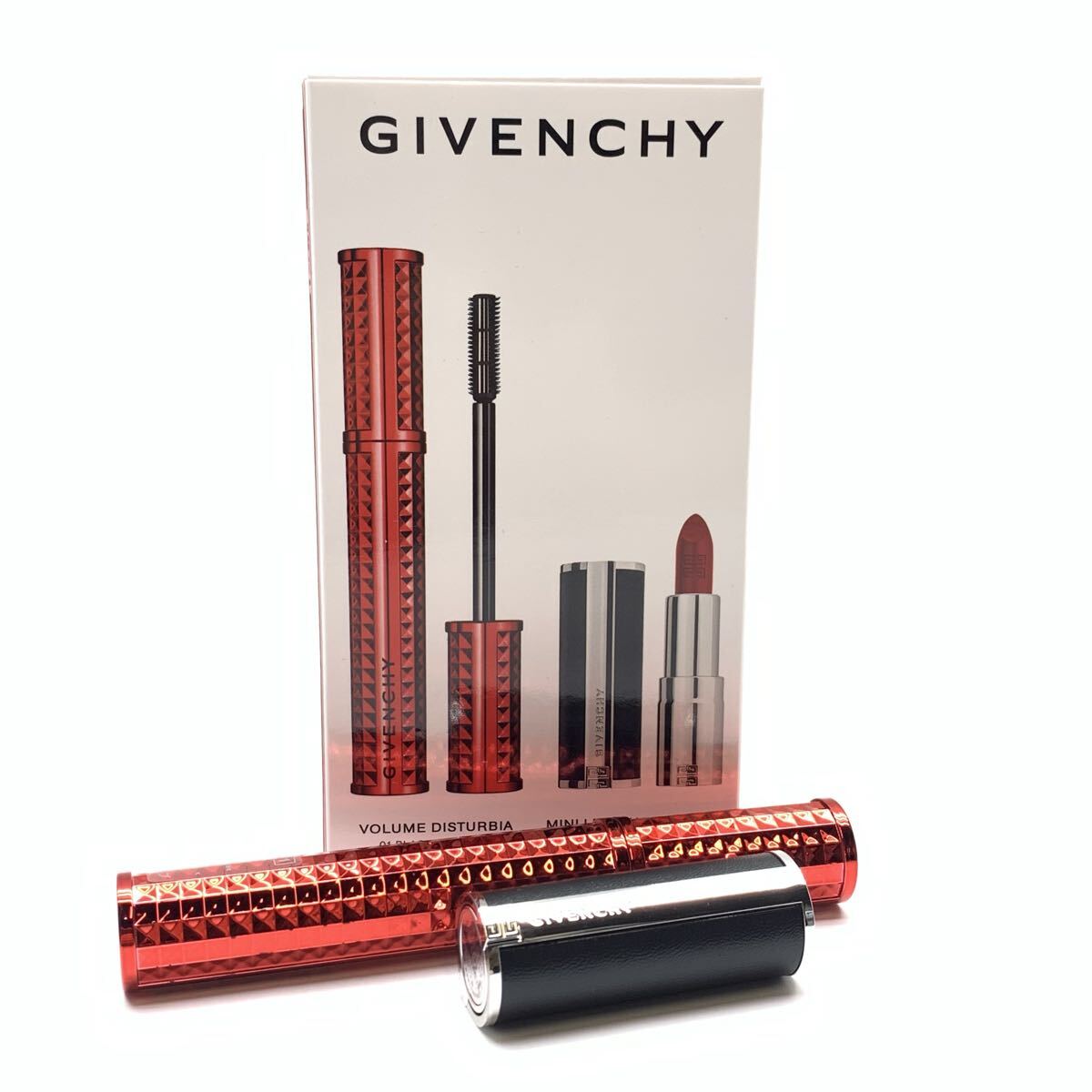 GIVENCHY ジバンシイ ボリューム ディスタービアキット マスカラ ルージュ アンテルディ シルキー 333 リップスティック 管理RY25004424拍卖