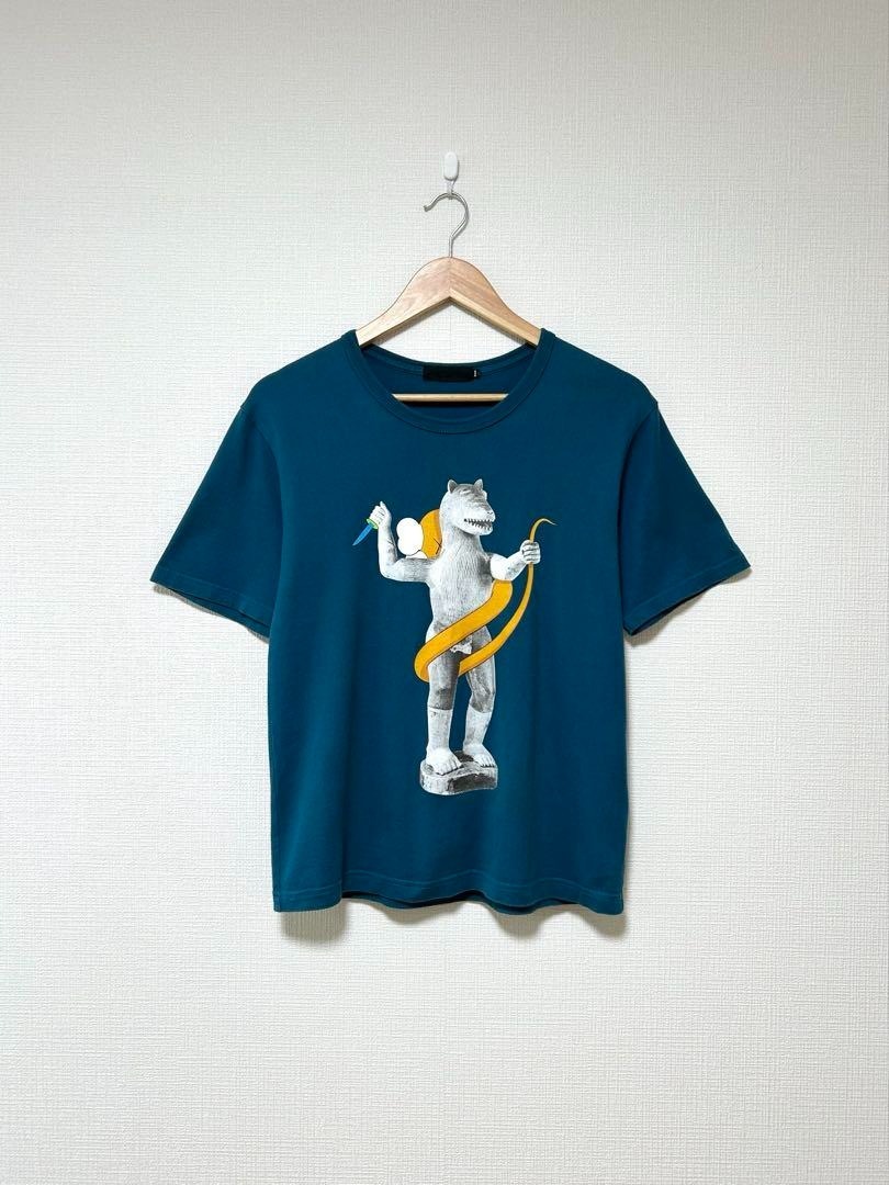 希少 Originalfake ベンディー&恐竜プリントTシャツ kaws拍卖