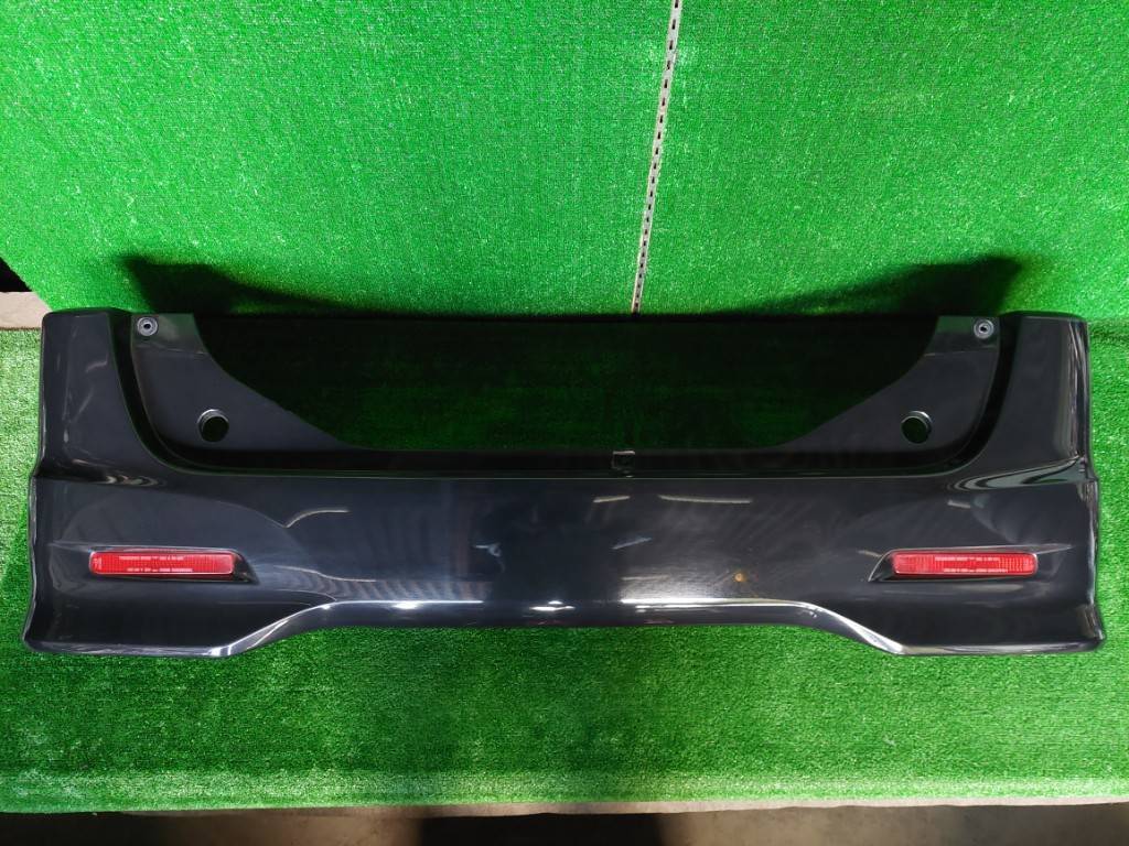 日産ルークスハイウェイスター② DBA-ML21S リアバンパー カラーNO:ZJ3 ブラック 初年度登録:平成22年拍卖