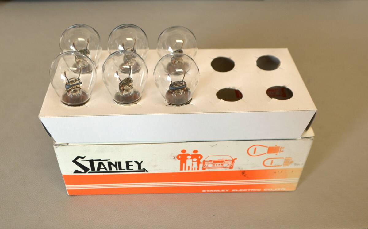 スタンレー 12V 18W バルブ シングル球 6個 新品 A4576A拍卖