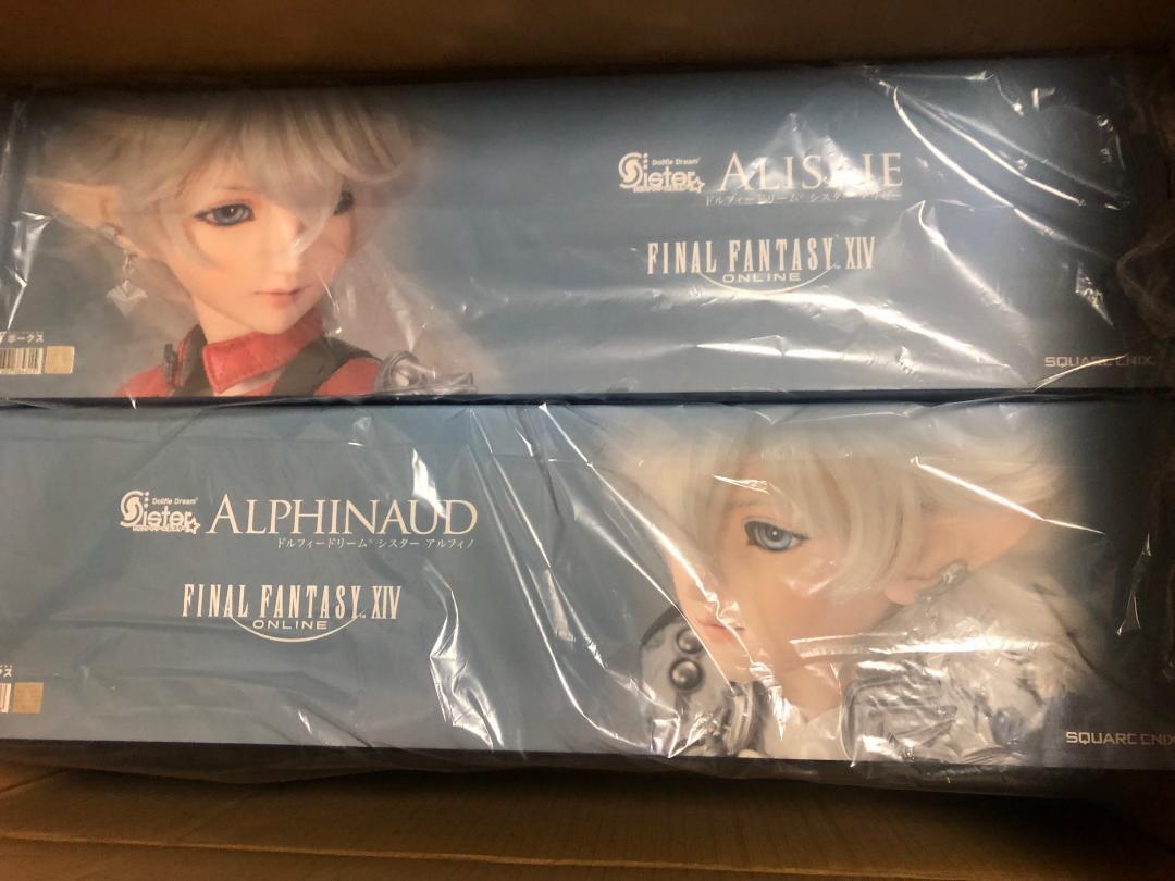 2体セット ドルフィードリームシスター DDS【アルフィノ&アリゼー】 FF14 Dollfie Dream Sister DDS DD volks ボークス ドール 拍卖