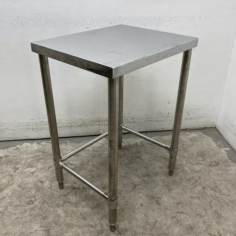 ★EI1530 | 作業台 サーバー台 三方枠 ステンレス W560×D470×H800mm 業務用 厨房用 中古拍卖