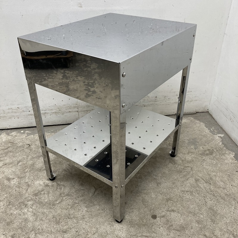 ★EI1533 | 作業台 ステンレス W550×D450×H700mm 業務用 厨房用 中古 ワークテーブル拍卖