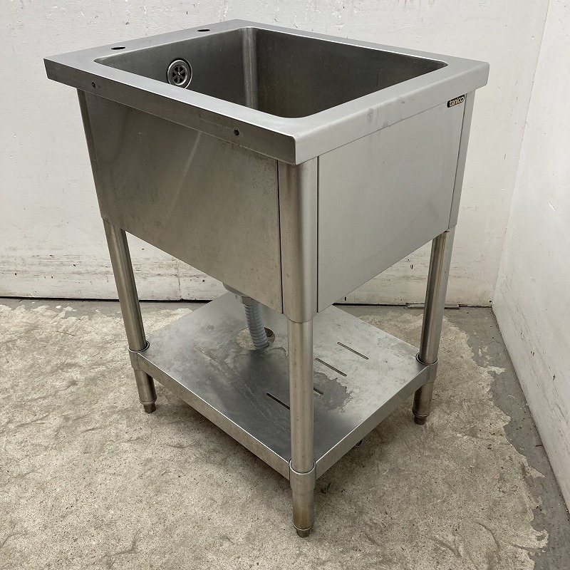 ★EI1909 | 1槽シンク タニコー W450×D600×H800mm 厨房用 業務用 中古 ステンレス 流し台拍卖