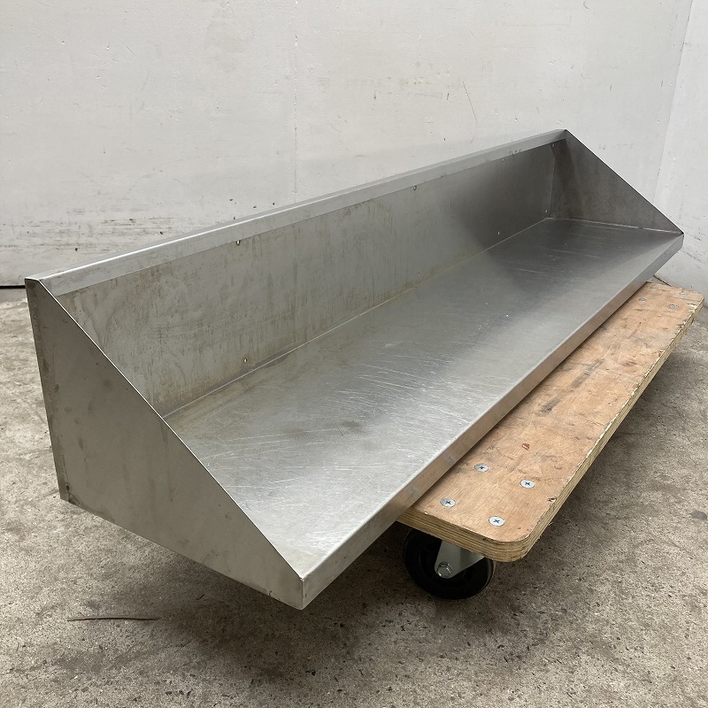 ★EI1923 | 吊り棚 平棚 W1355×D300×H230mm 中古 業務用 ラック ステンレス拍卖