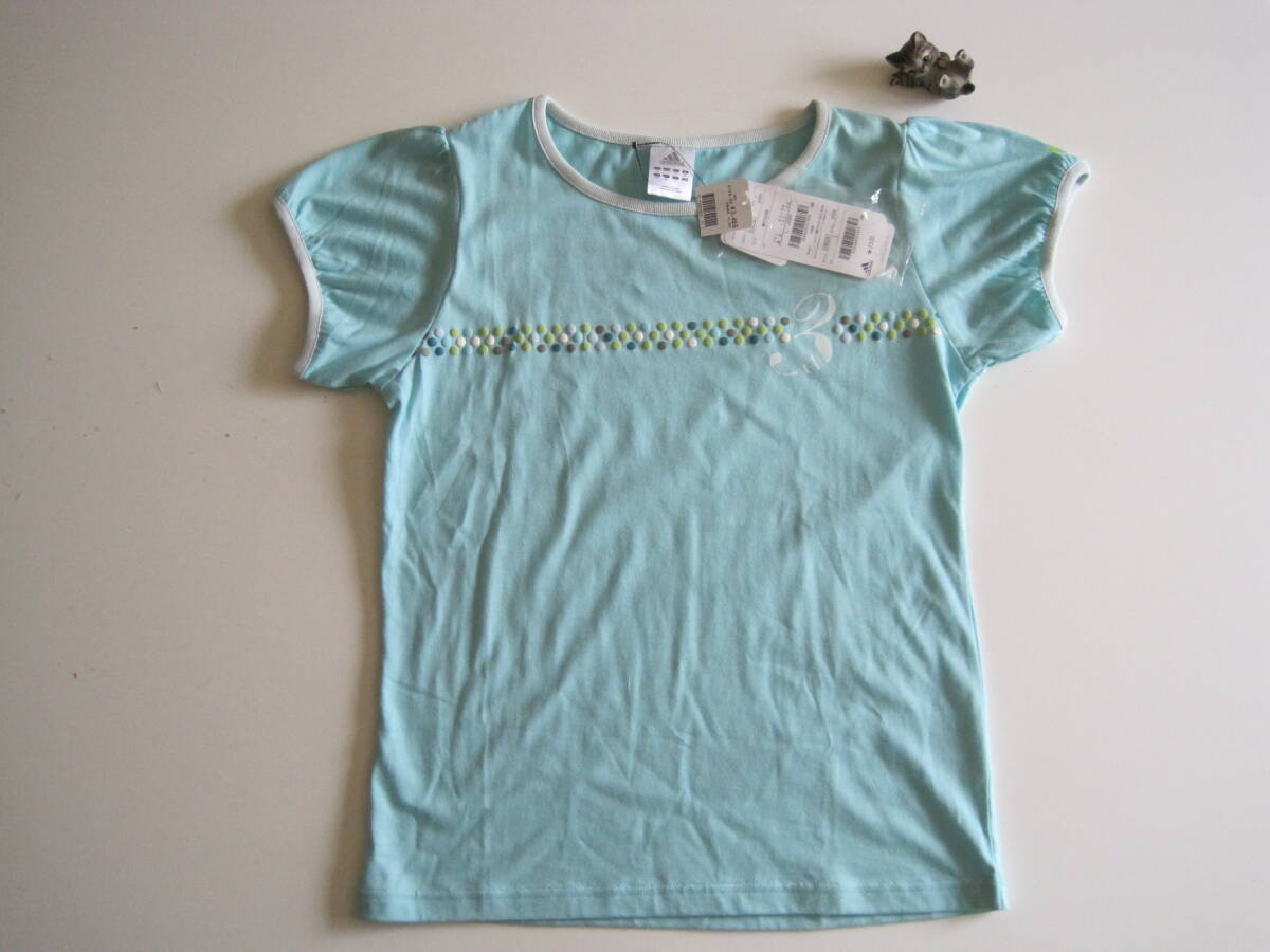 ★新品未使用品/adidas・アディダス半袖Tシャツ/定価3.465円・綿100%/サイズL・バスト84~88・身長162~168/送料無料です♪★拍卖