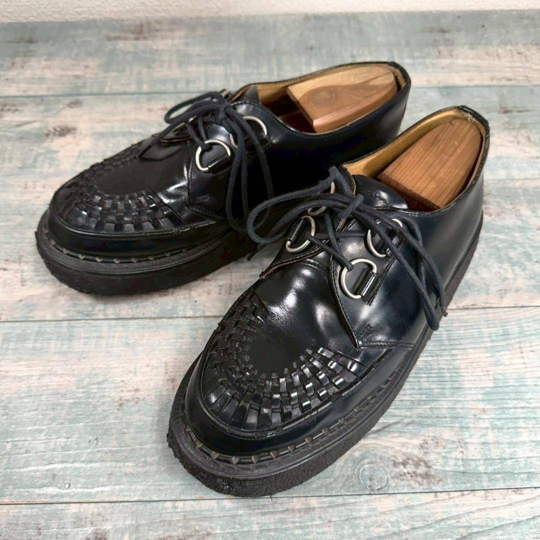 GEORGE COX 名作 ギブソン 7 厚底 オールレザー 英国製拍卖