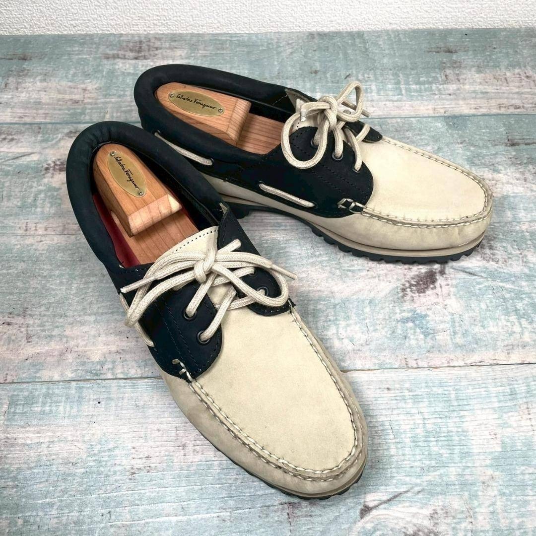 試着のみ Timberland 名作 デッキシューズ 3eye 27拍卖