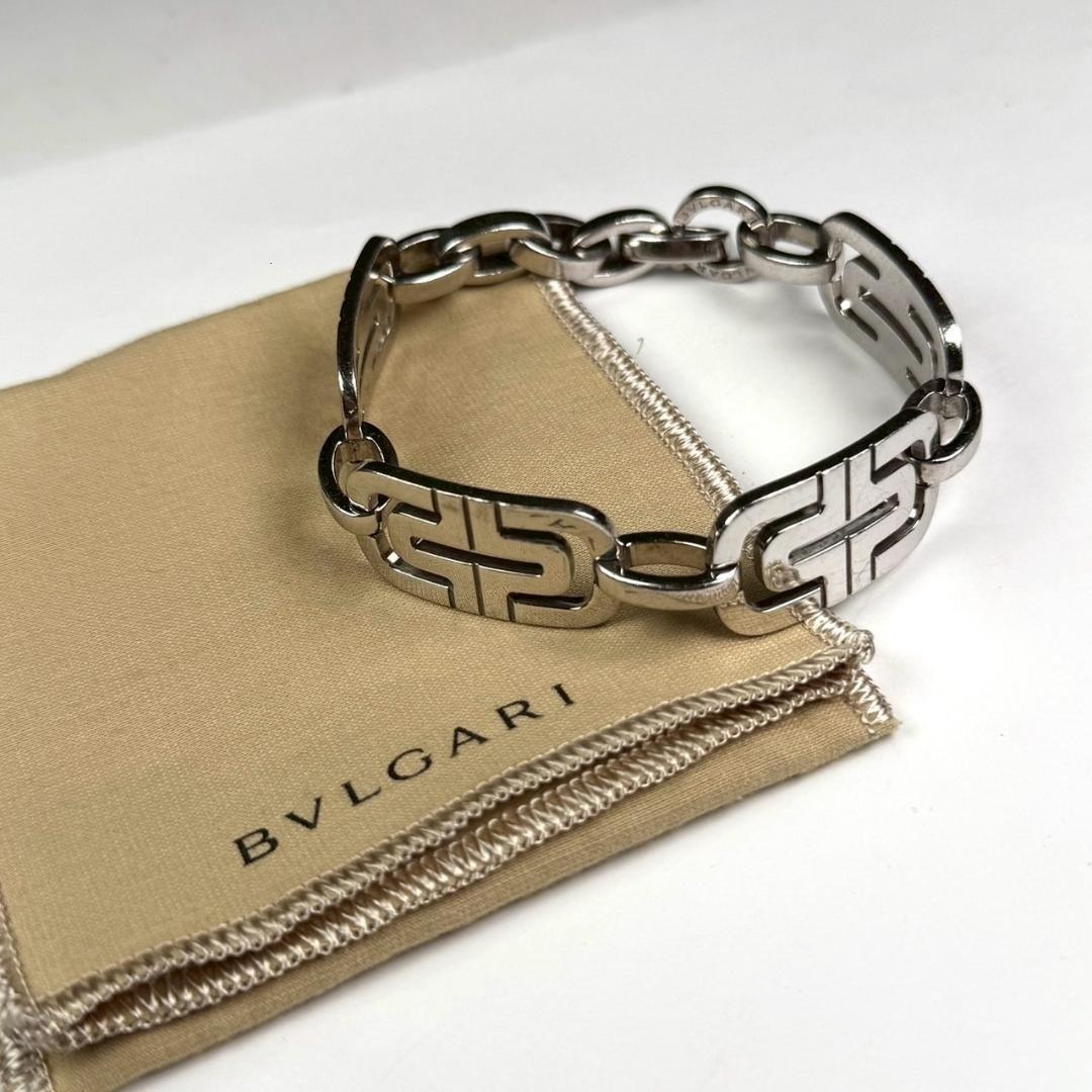 希少 BVLGARI 名作 パレンテシ ブレスレット silver925拍卖