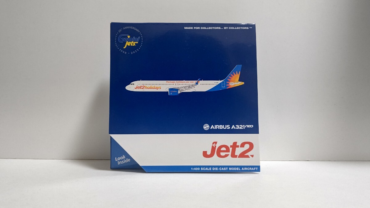 1/400 Gemini Jets Jet2.com AIRBUS A321neo 旅客機拍卖