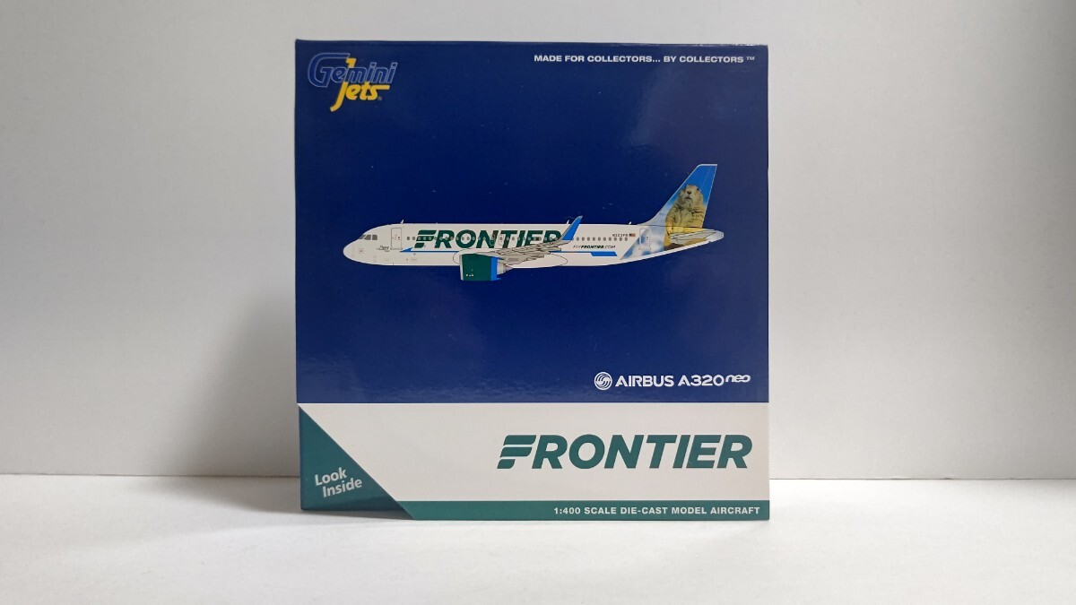 1/400 Gemini Jets FRONTIER AIRLINES AIRBUS A320neo 旅客機拍卖