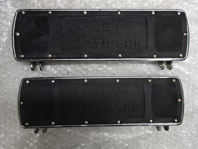 ハーレー スクエア ライダー フットボード クローム リベット オン ラバー 検 14-39年 ナックル 2938-14 J JD VL EL UL 拍卖