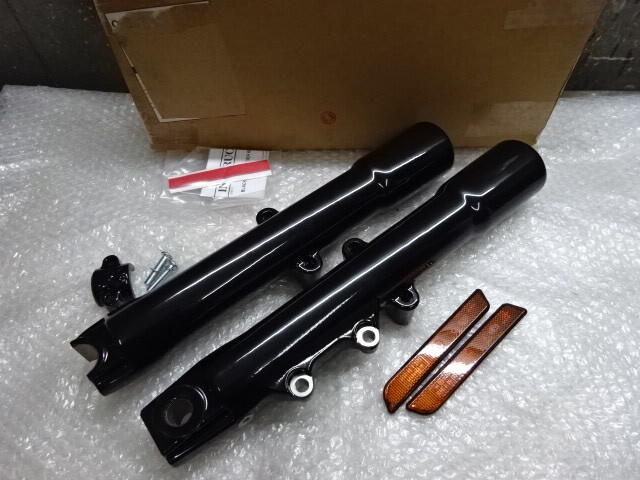 H-D純正OP FL系 ソフテイル フォークスライダー グロスブラック 検 ハーレー ツインカム FLSTF FLSTFB FLSTC FLSTN ファットボーイ FLSS 拍卖