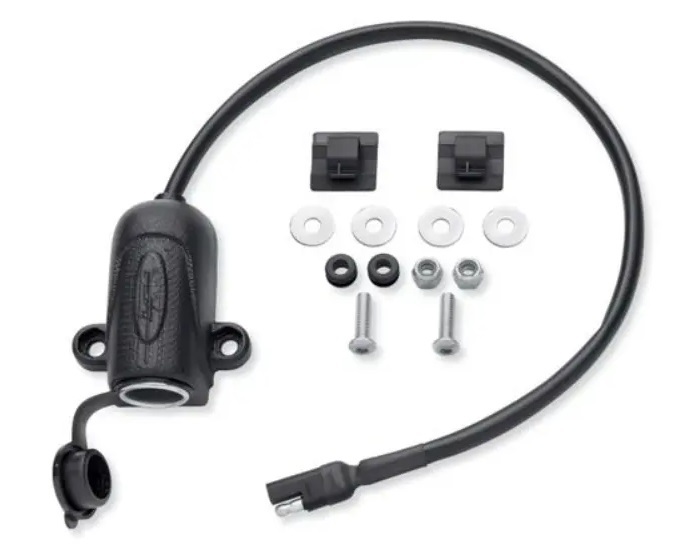 H-D純正OP サドルバッグマウント 補助パワーポート 検 ハーレー シガーソケット ツーリング M8 ソフテイル ダイナ スポーツスター USB 拍卖