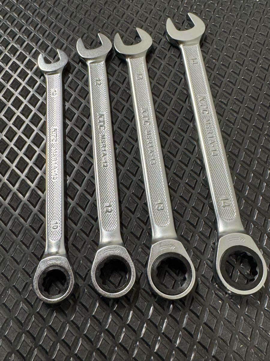 KTC ラチェットコンビネーションレンチ ギアレンチ 10mm 12mm 13mm 14mm拍卖