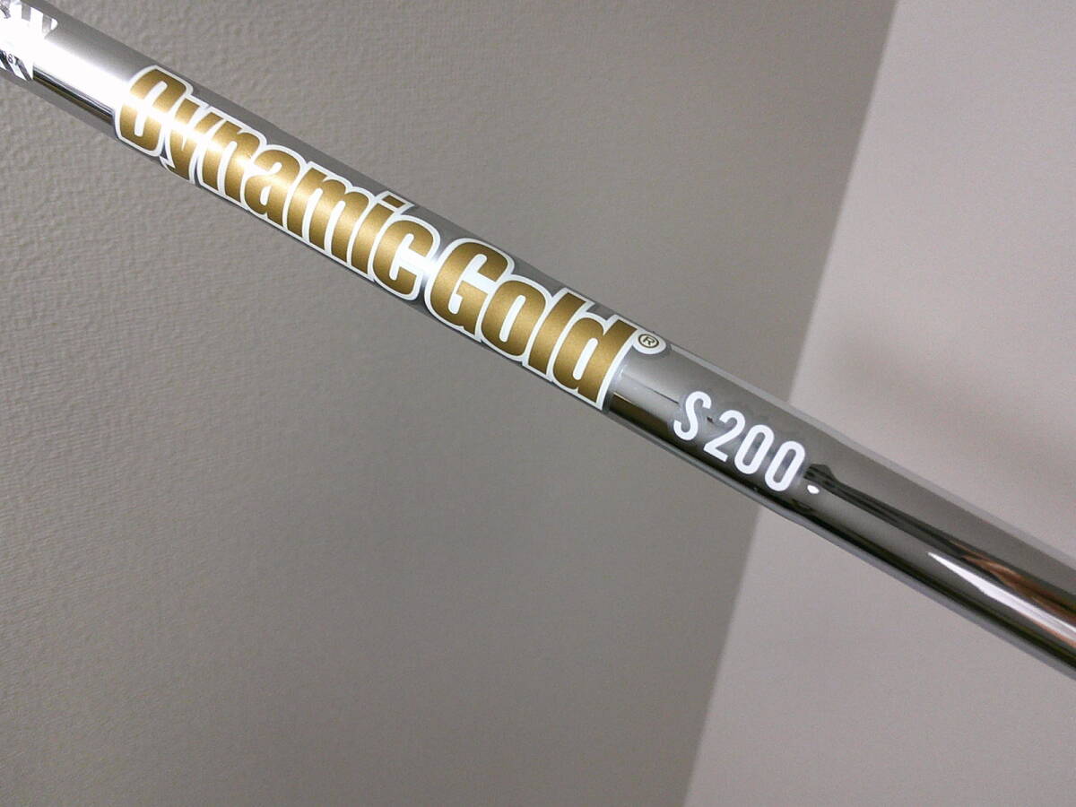 中古シャフト★Dynamic Gold S200★33.75in★ウエッジ用★キャロウェイ未使用グリップ付き DG拍卖