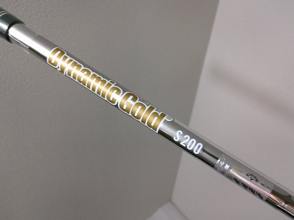 中古シャフト★Dynamic Gold S200★33in★ウエッジ用★キャロウェイ未使用グリップ付き DG拍卖