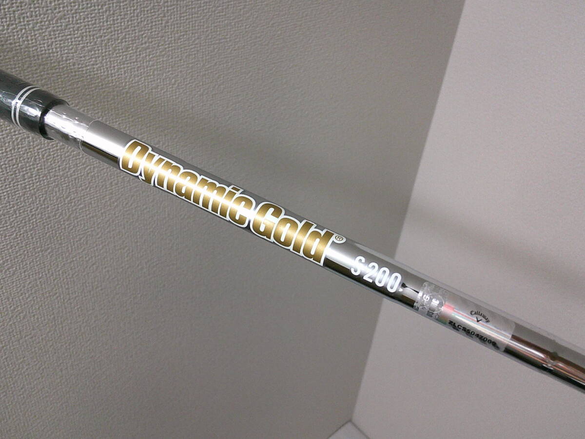 中古シャフト★Dynamic Gold S200★33in★ウエッジ用★DG キャロウェイ未使用グリップ付き 拍卖