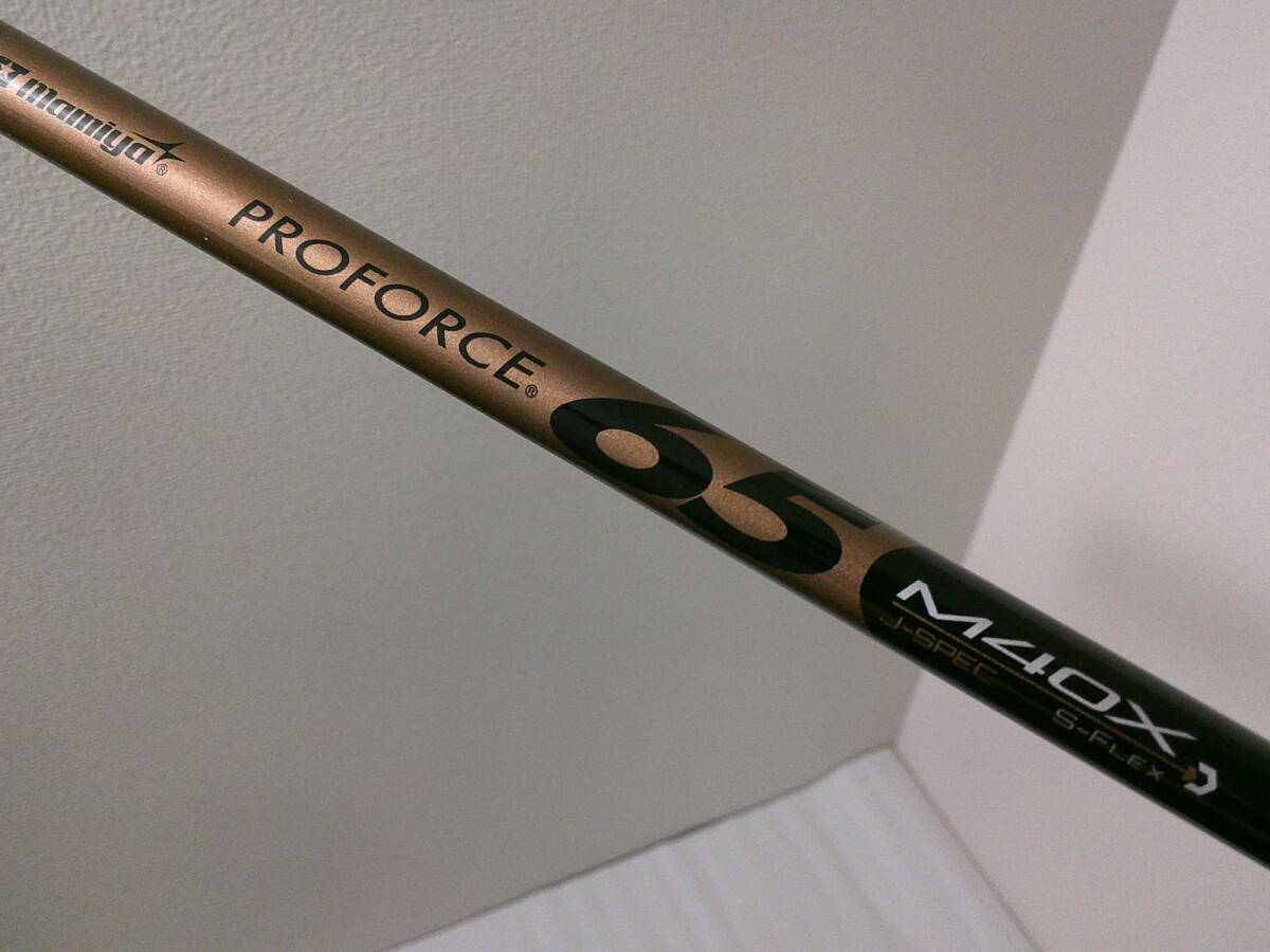 中古シャフト★UST mamiya 65 M40X j S★42.25in★mini DR用★1W用 テーラー ミニドラ バーナー拍卖