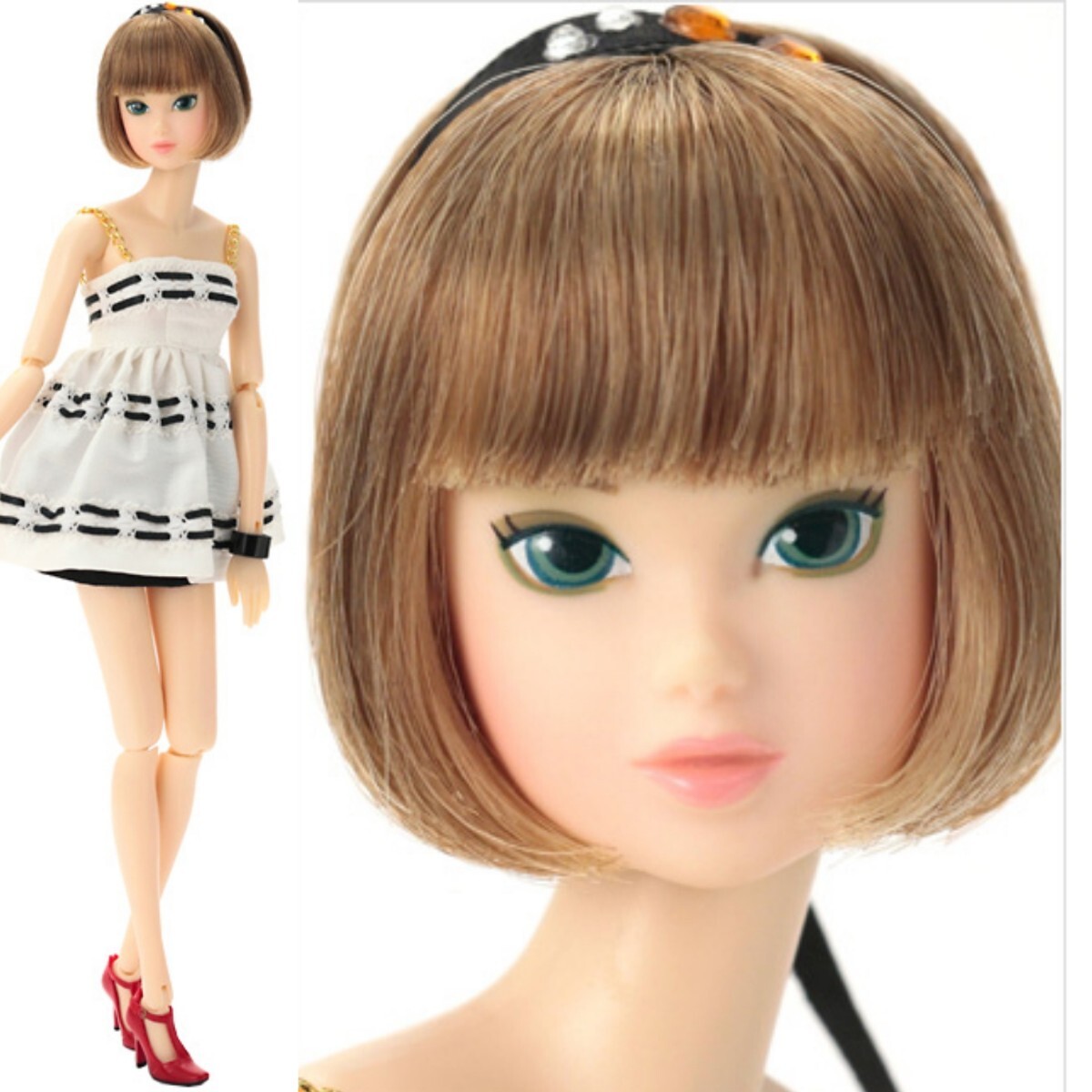 新品未開封●極美品●フルセット●momokodoll「レイシーモダニスト:Lacy Modernist」●petworks momoko doll モモコドール 1/6 拍卖