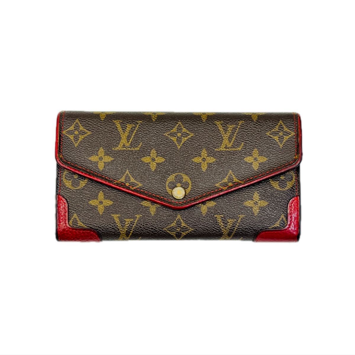 ルイヴィトン モノグラム ポルトフォイユサラレティ―ロ 財布 M41951 シリアル MI2187 LOUIS VUITTON 長財布 財布拍卖