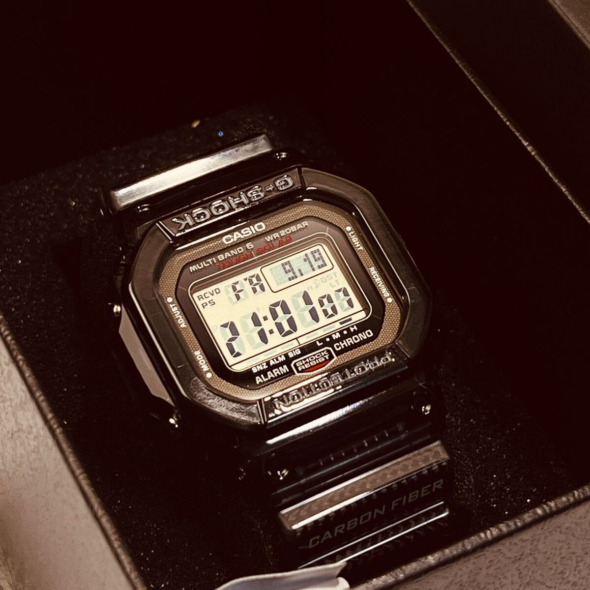 CASIO カシオ Gショック GW-S5600U-1JF SS カーボン×SS ソーラー デジタル文字盤 電波ソーラー拍卖