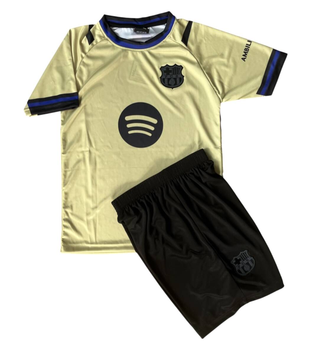 新作 バルセロナ(AWAY)25/26 子供用 110-120㎝ 上下セット サッカー 送料無料 リーガエスパニョーラ 新品 モデル拍卖