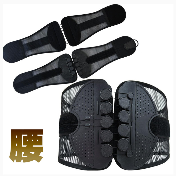 腰サポーター 強力固定力サポート腰用ベルト腰コルセットメッシュ 通気性 軽い 薄型 二重加圧式 運転 スポーツ 仕事用 男女兼用 姿勢矯正拍卖