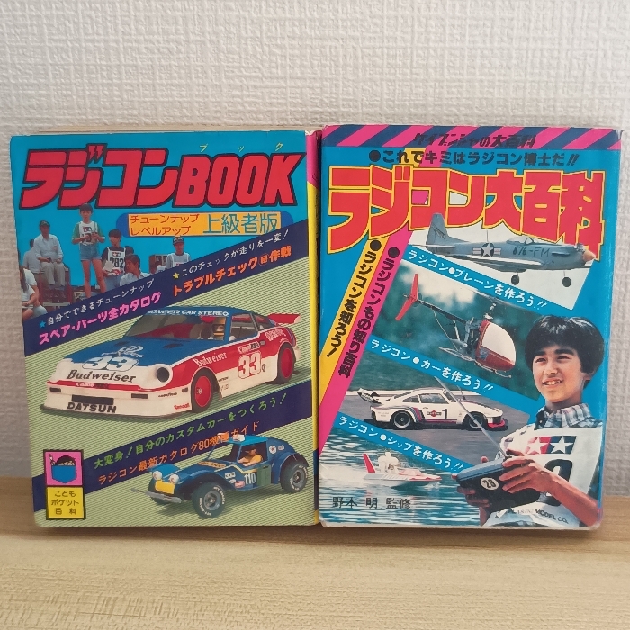 ラジコン大百科 ケイブンシャ 野本明/ラジコンBOOK 実業之日本社 2冊セット拍卖