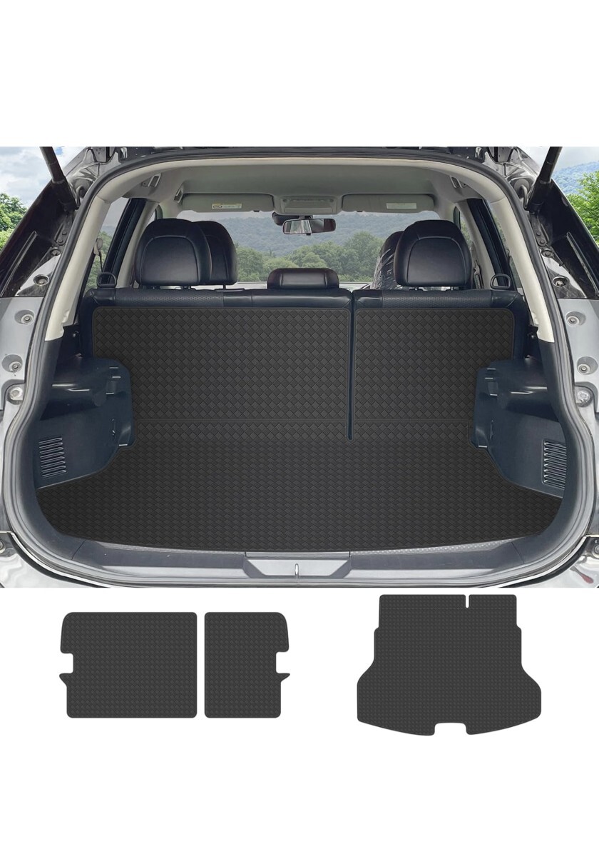 YORKNEIC ラゲッジマット 日産 エクストレイル T32型 前期後期 ガソリン車 2013年-2022年 5人乗り 背もたれカバー 車種専用 トランクマット拍卖