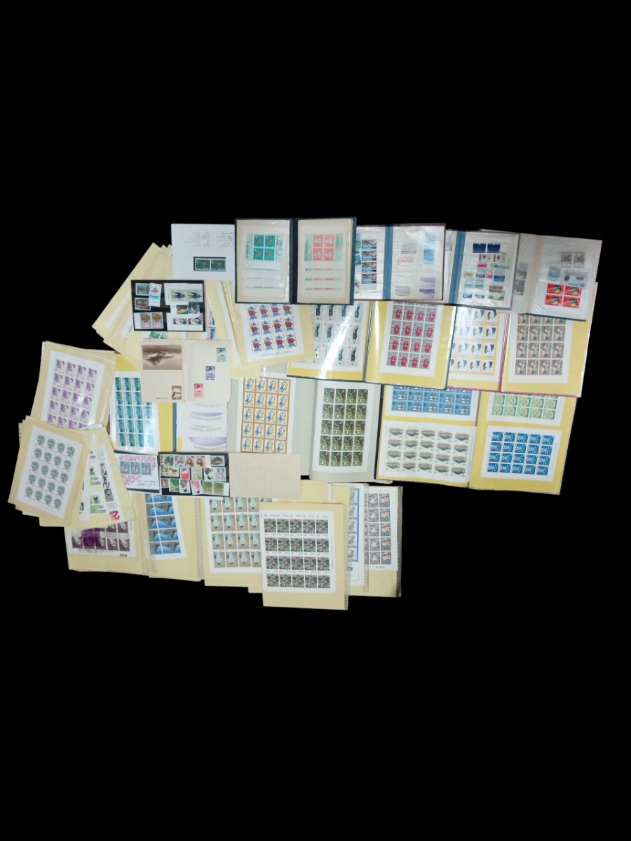 未使用切手 バラ&シート 普通切手 記念切手 色々 まとめて 額面 約276.000円分拍卖